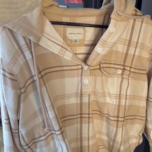 AE Flannel Hood Shirt